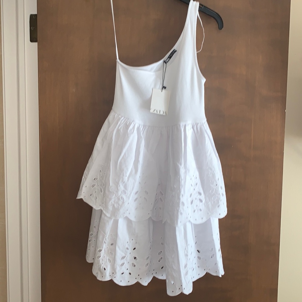 Zara NWT white dress